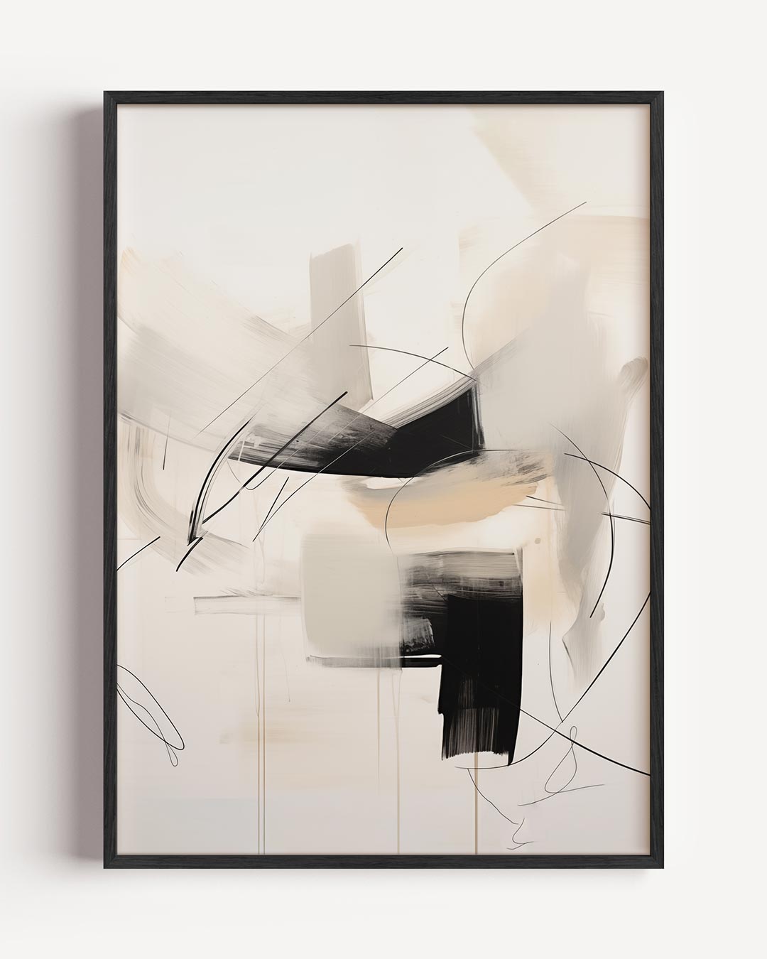 Abstracte Elegantie Poster-WallArtistic