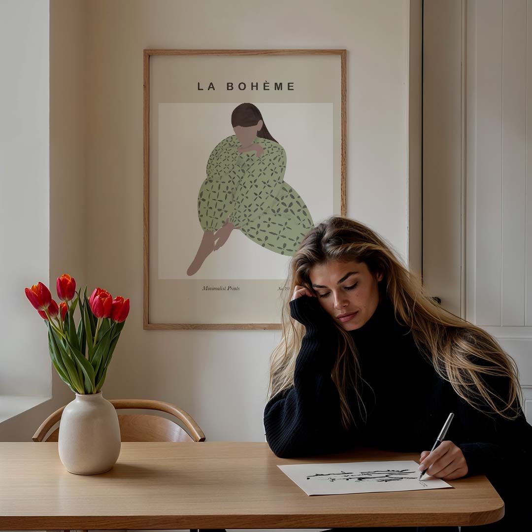 La Bohème Stijlvolle Poster-WallArtistic