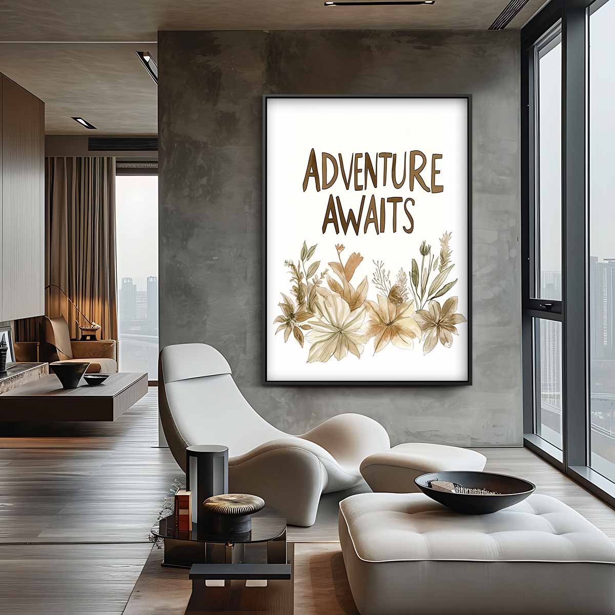 Avontuur Wacht Poster Kunstwerk-canvas-dibond-plexiglas-wanddecoratie-WallArtistic