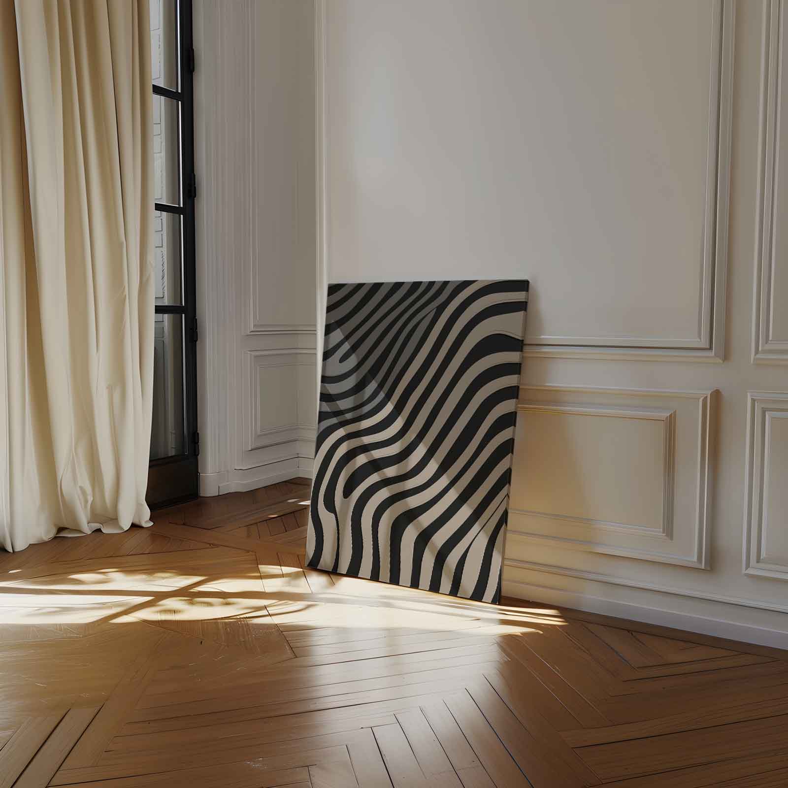 Golvend Ritme Wandkunst Kunstwerk-canvas-dibond-plexiglas-wanddecoratie-WallArtistic
