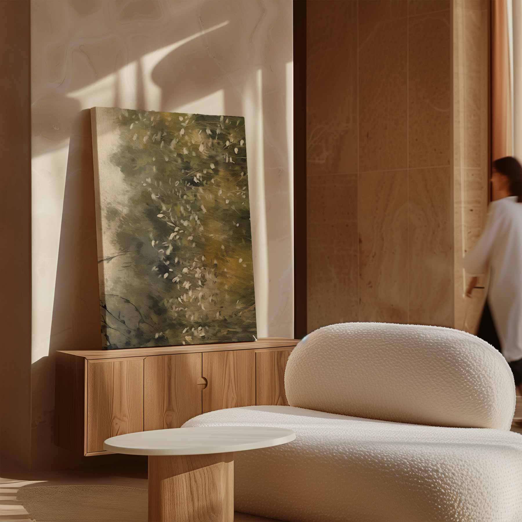 Dromerig Herfstlandschap Kunstwerk-canvas-dibond-plexiglas-wanddecoratie-WallArtistic
