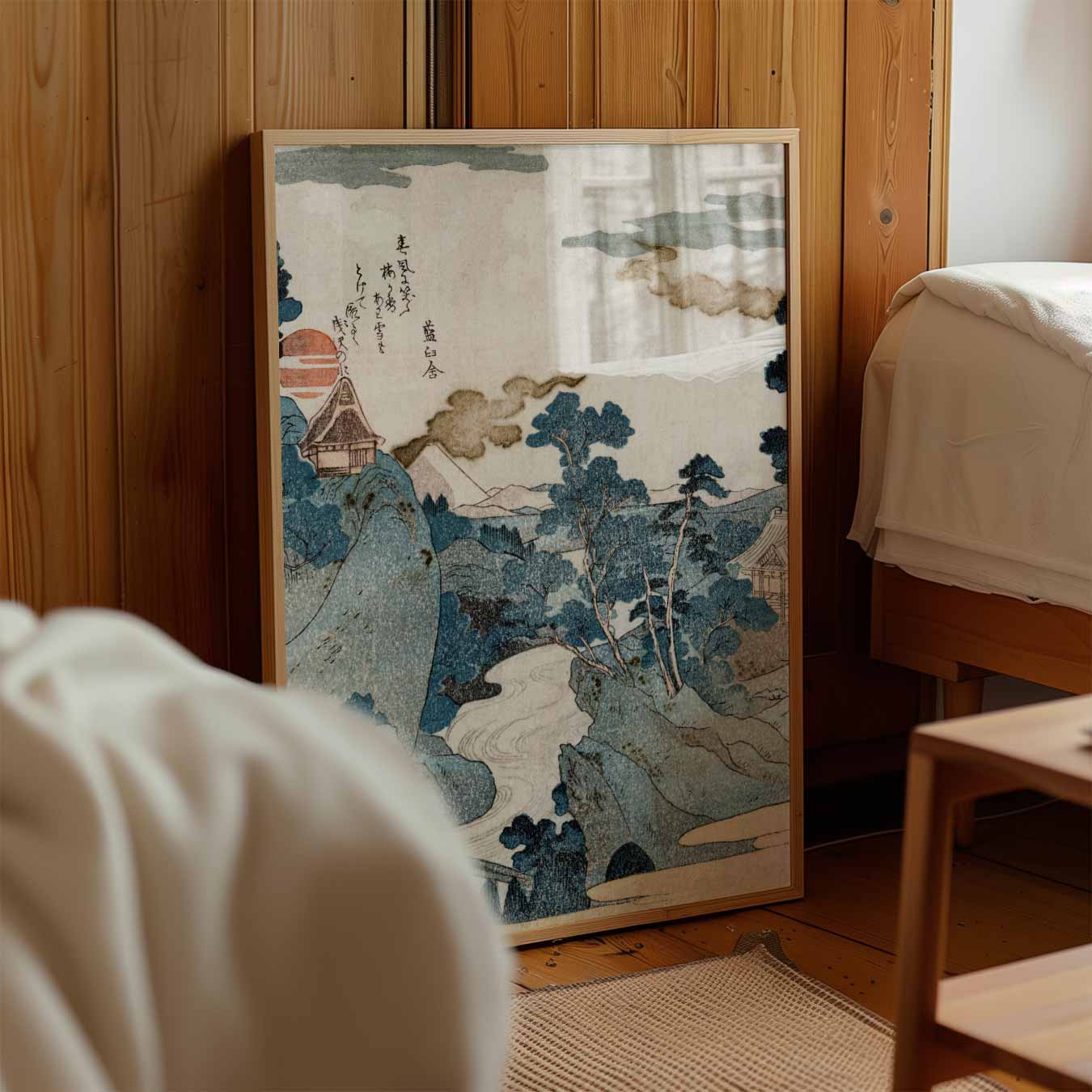 Betoverend Japans Landschap Poster-WallArtistic