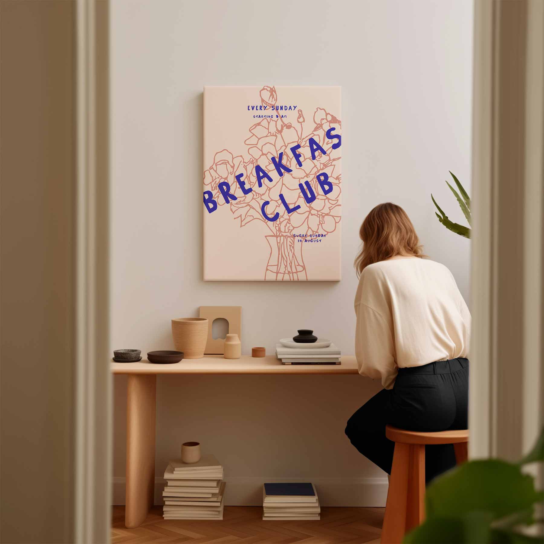 Breakfast Club Zondagochtend Poster