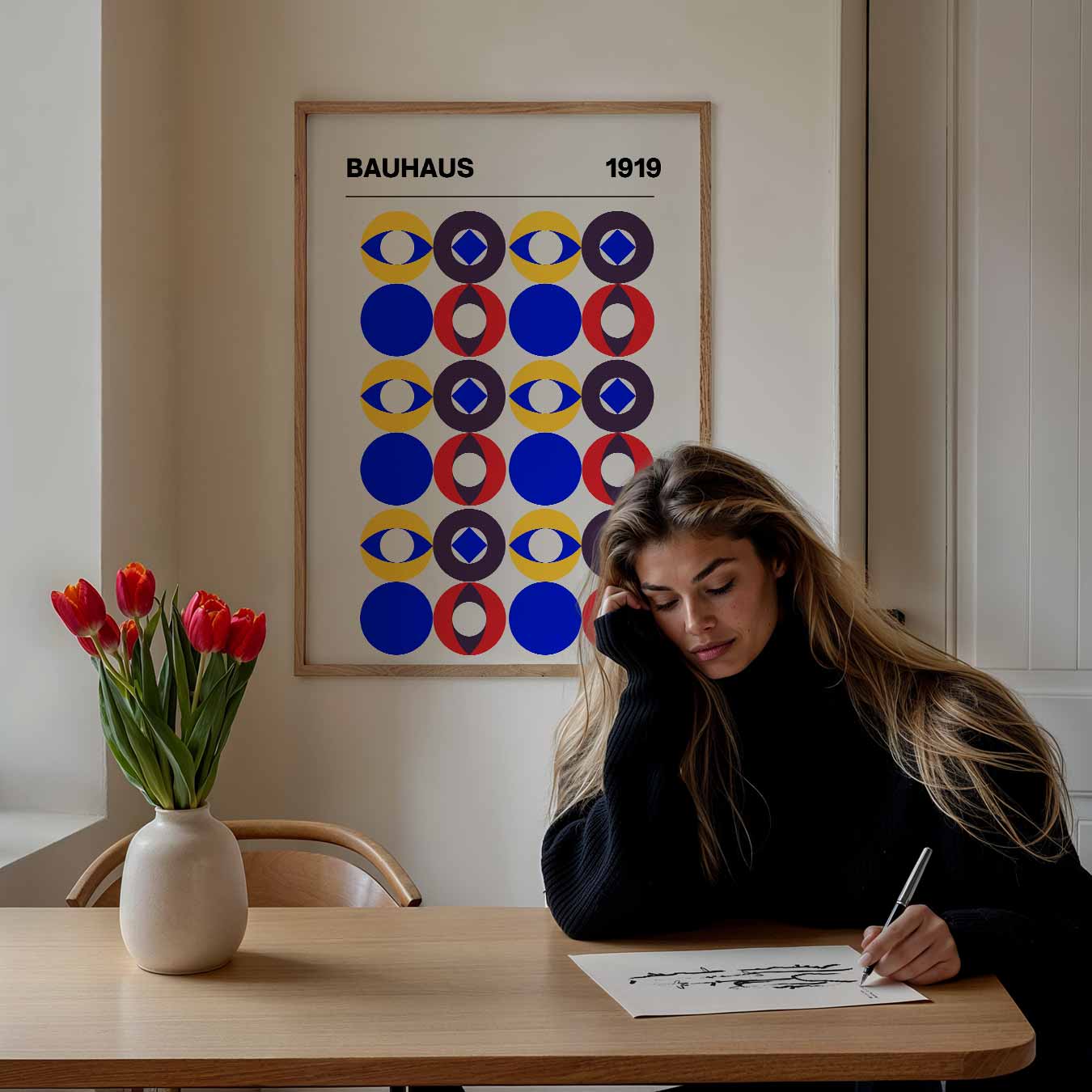 Bauhaus Stijlvolle Wanddecoratie Poster-WallArtistic