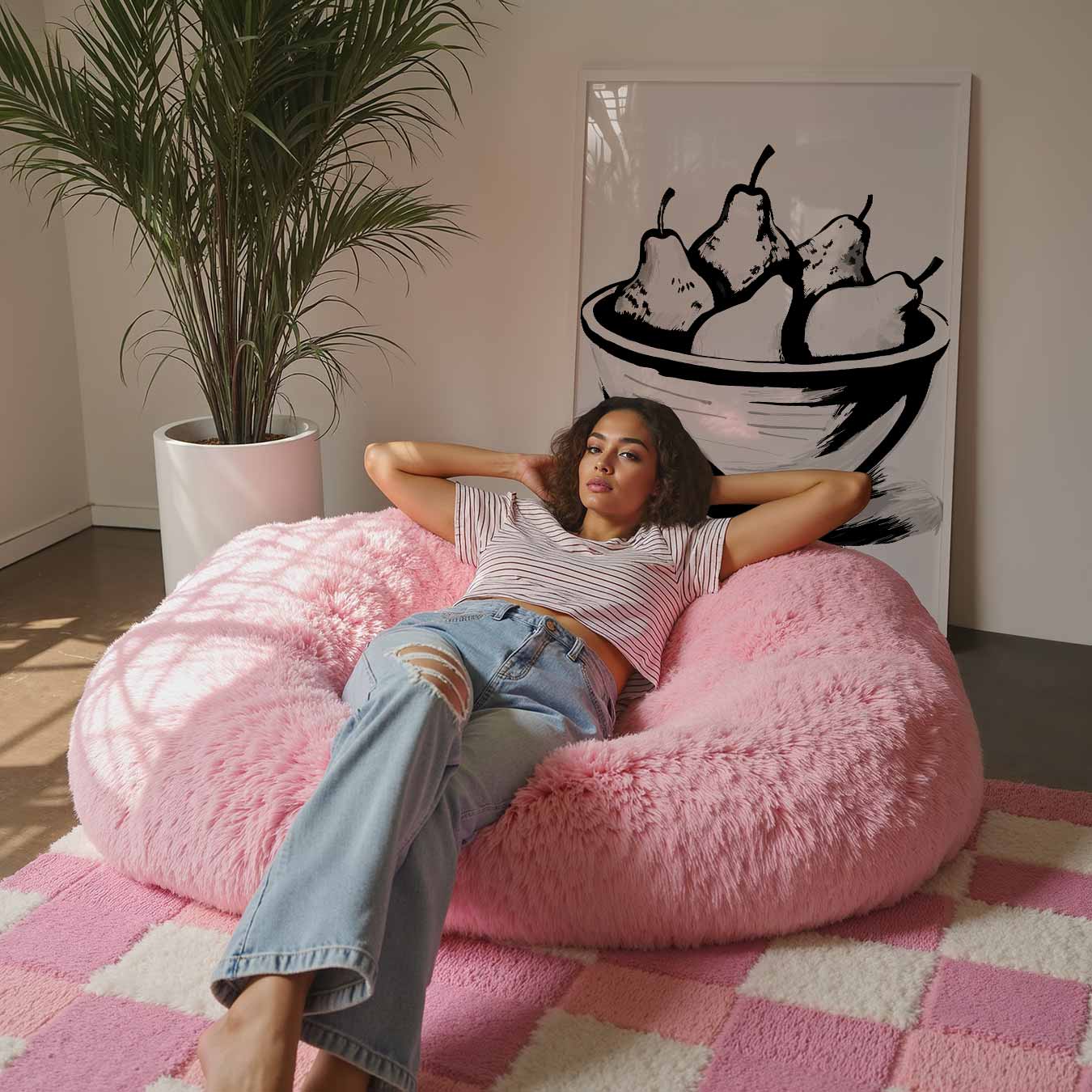 Stijlvolle Perenschalen Poster-WallArtistic