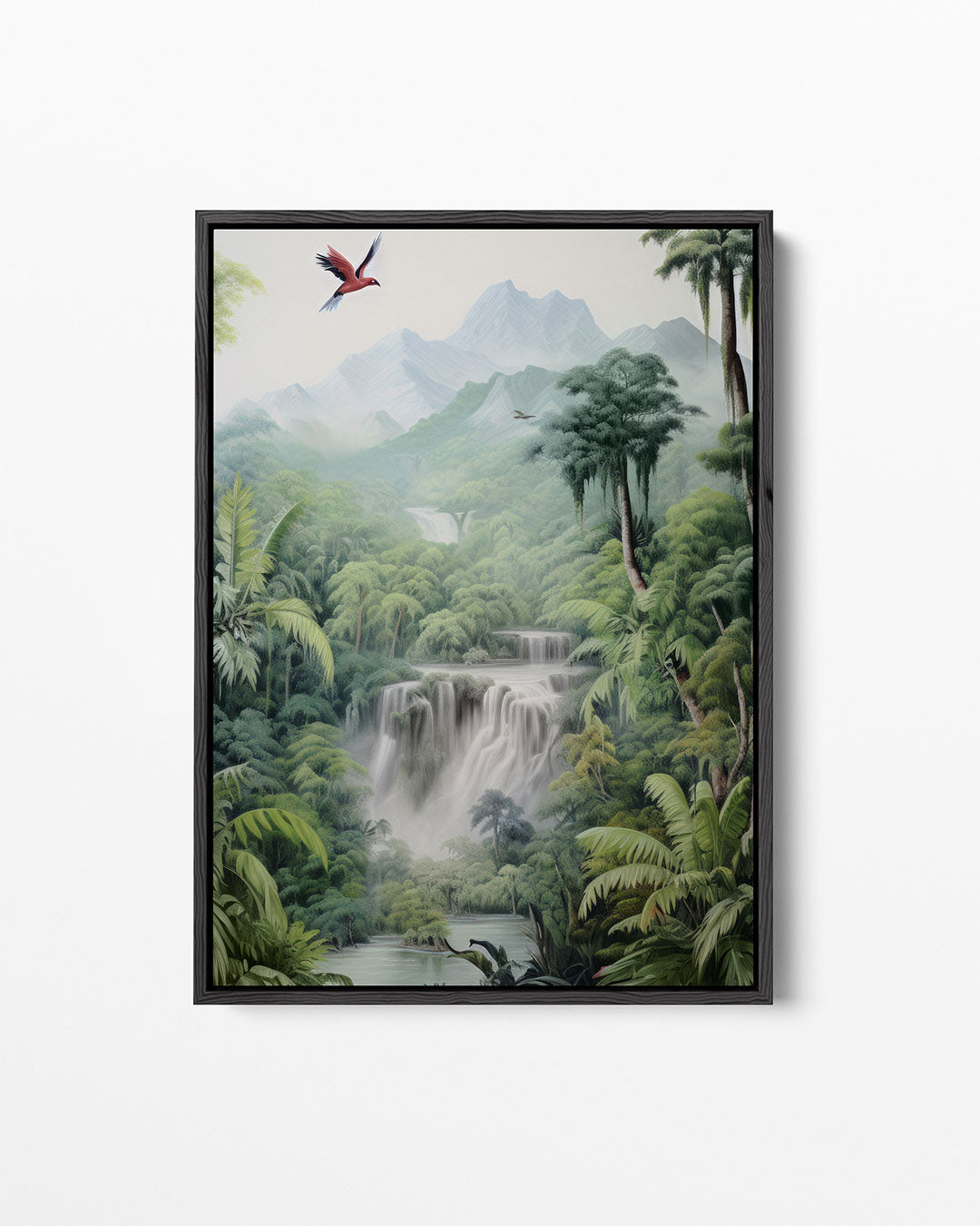 Tropisch landschap Kunstwerk