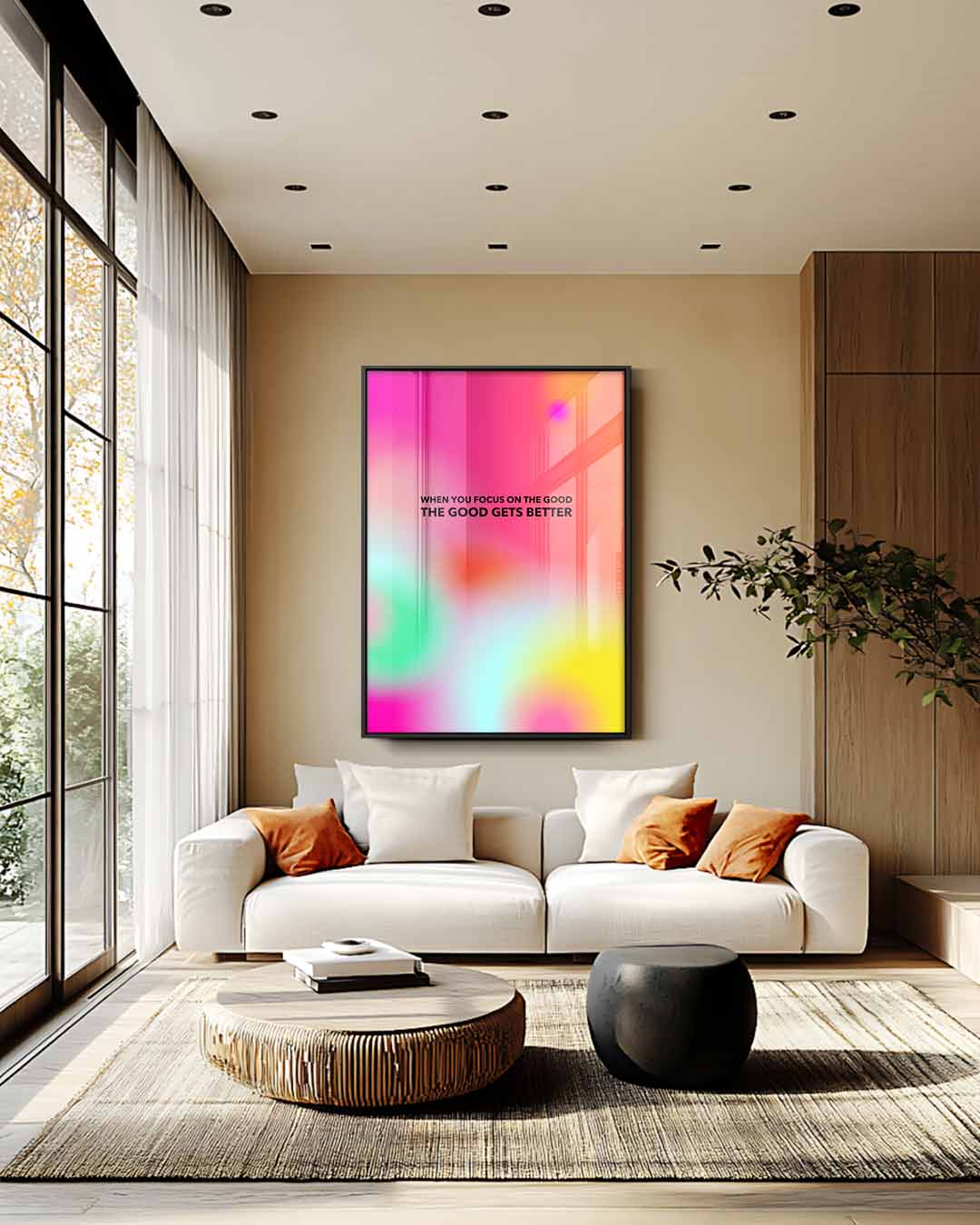 Abstract kunstwerk Kunstwerk-canvas-dibond-plexiglas-wanddecoratie-WallArtistic