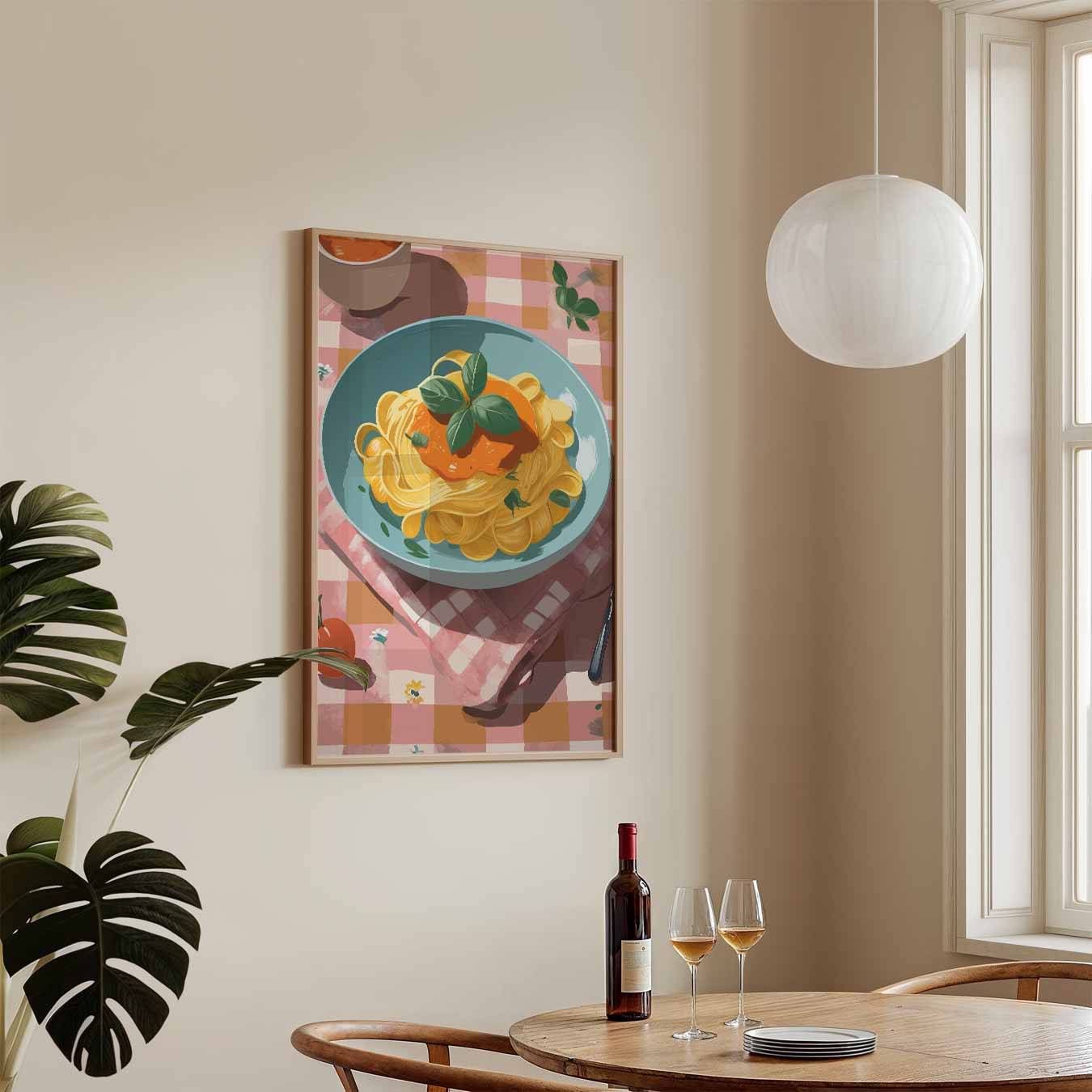 Italiaanse Keuken Sfeerposter