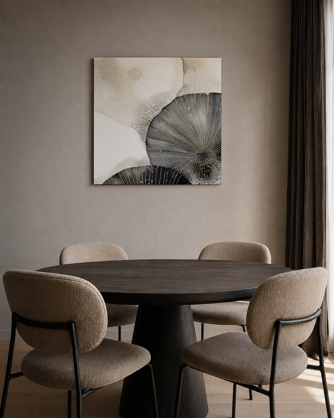 Organische vormen Kunstwerk