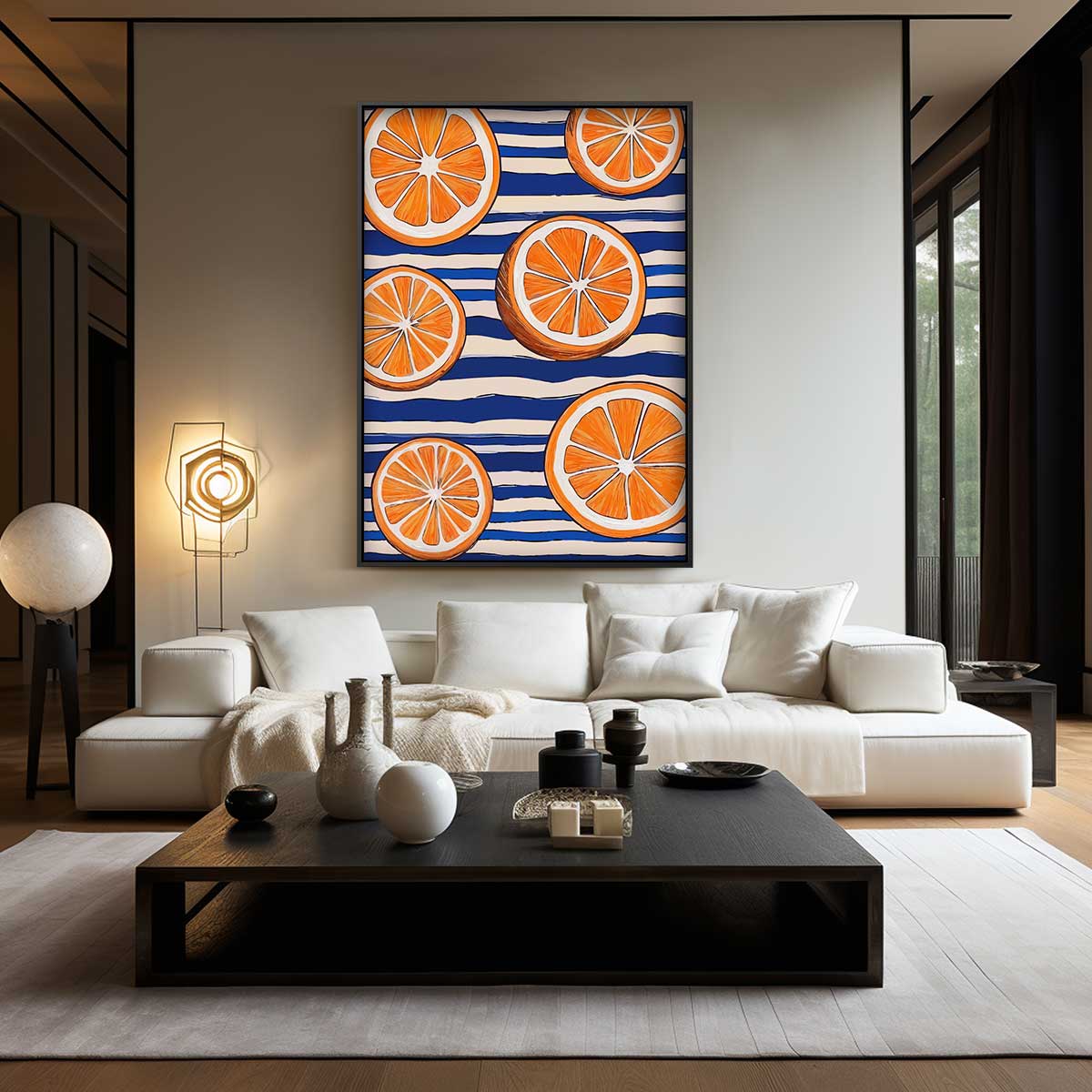 Citrus Vibe Kunstwerk-canvas-dibond-plexiglas-wanddecoratie-WallArtistic