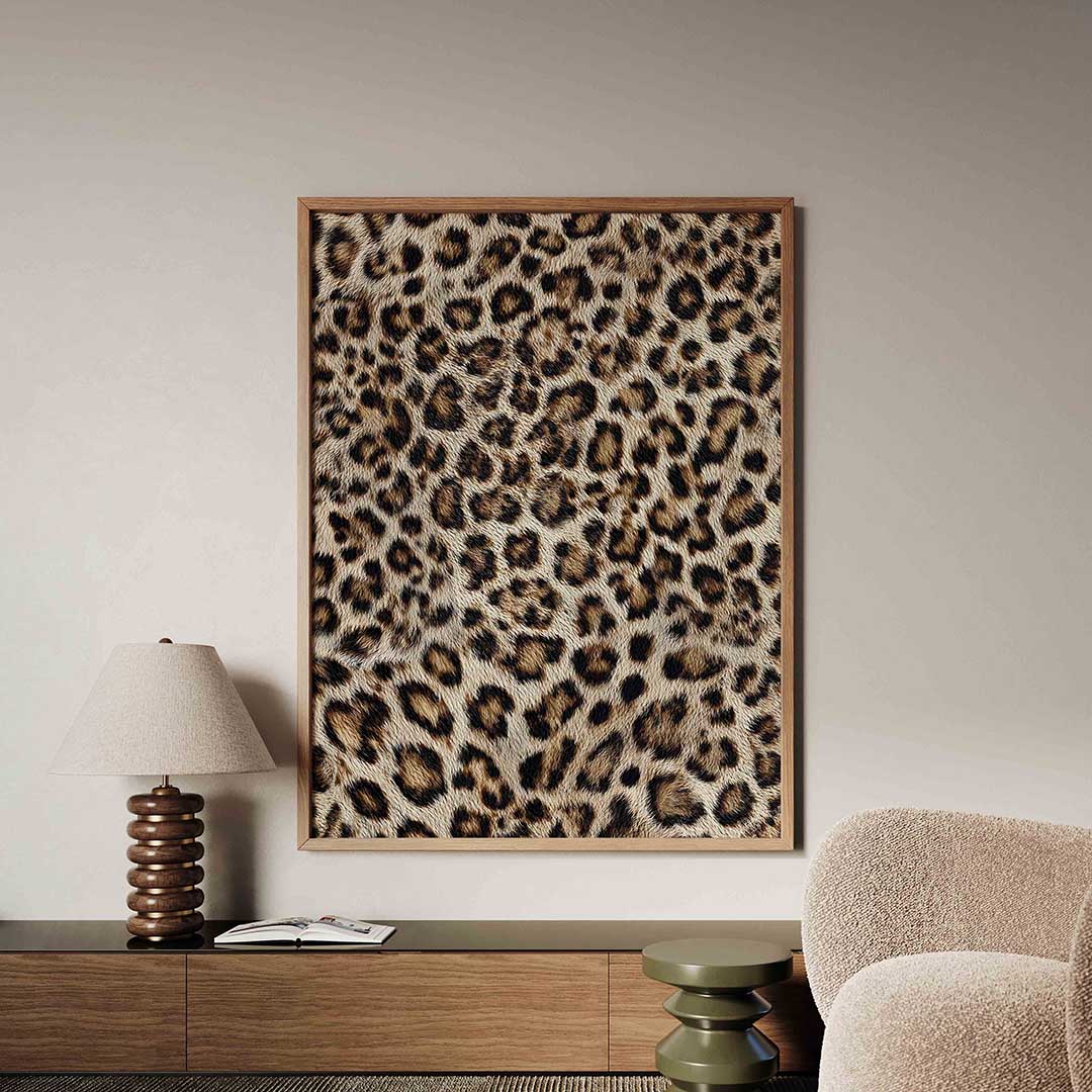 Luipaardprint Poster