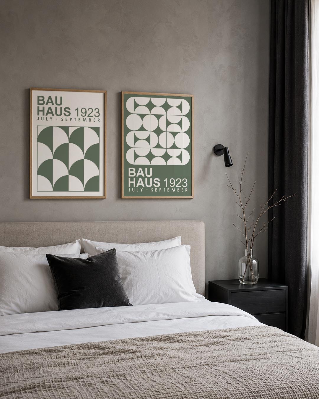 Boogvormen en lijnen Posterset