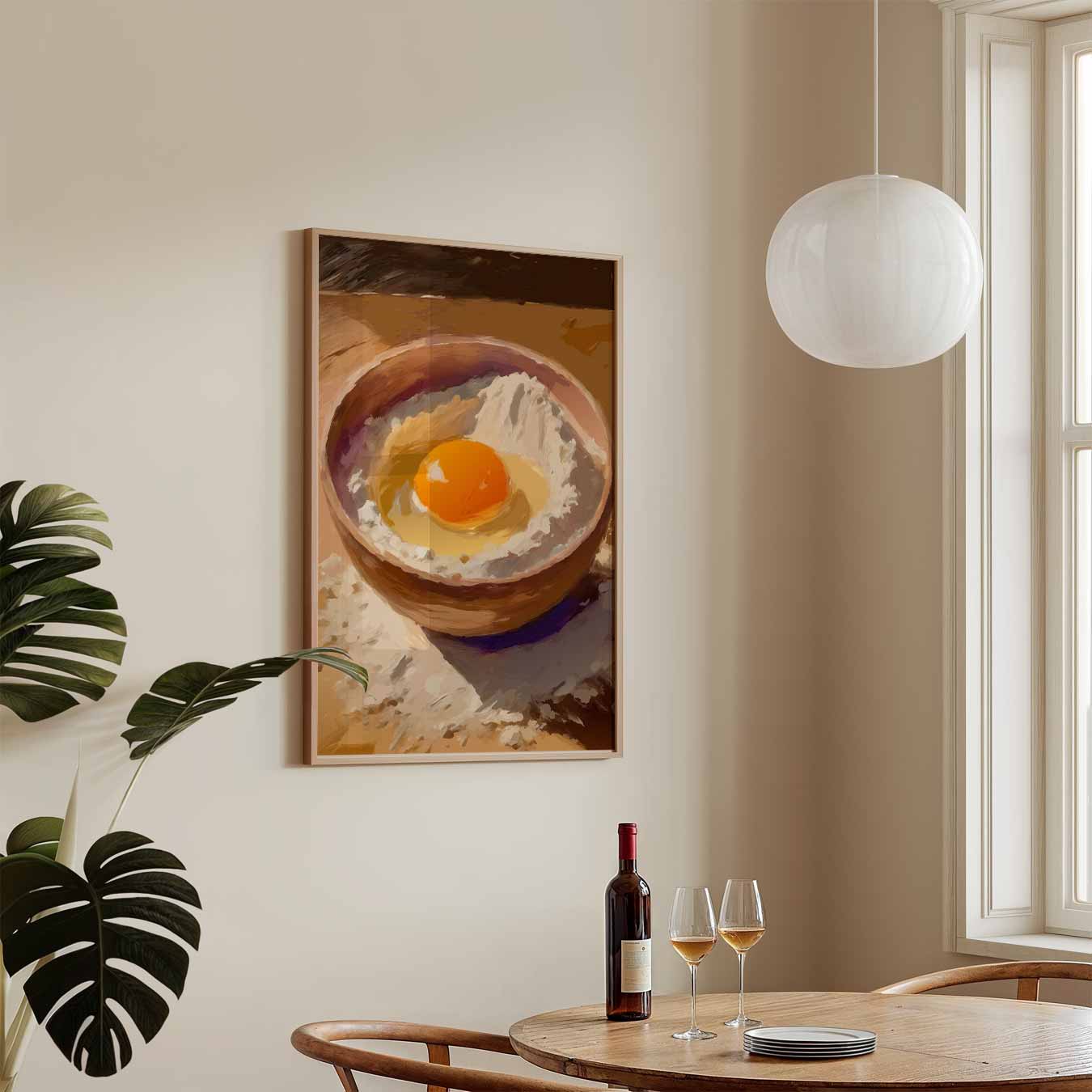 Keuken Kunst: Koken met Passie Poster-WallArtistic
