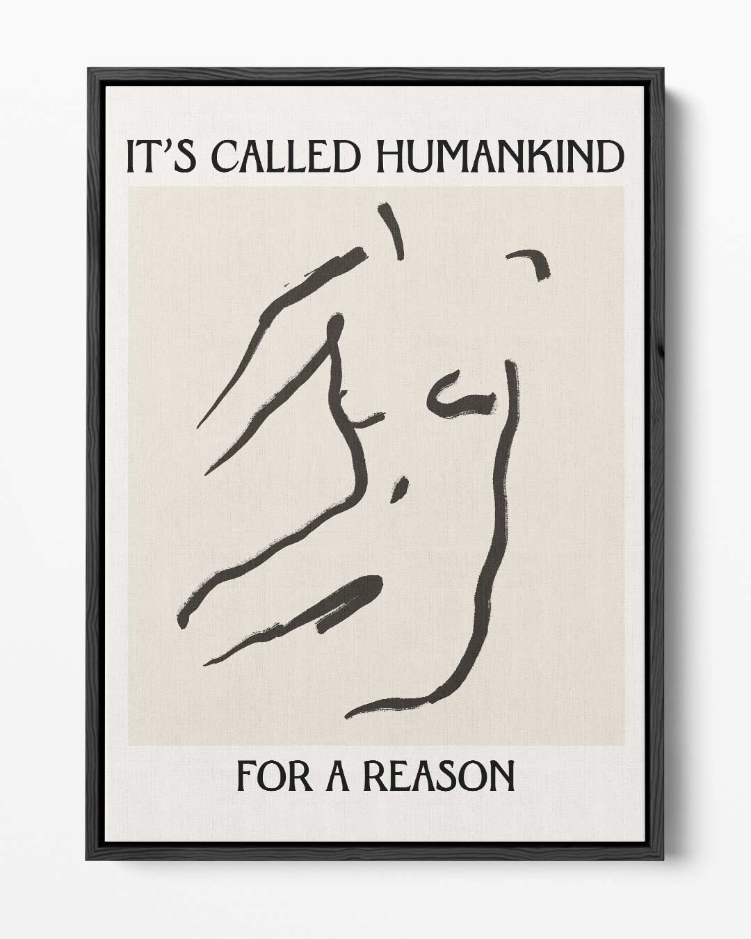 Menselijkheid in Beeld Kunstwerk-canvas-dibond-plexiglas-wanddecoratie-WallArtistic