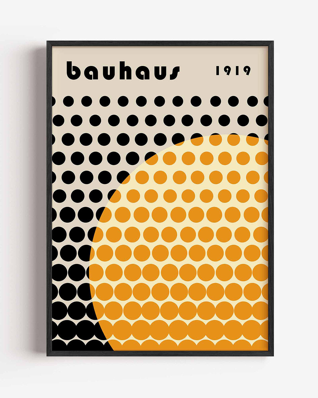 Cirkelpatroon en kleur Poster