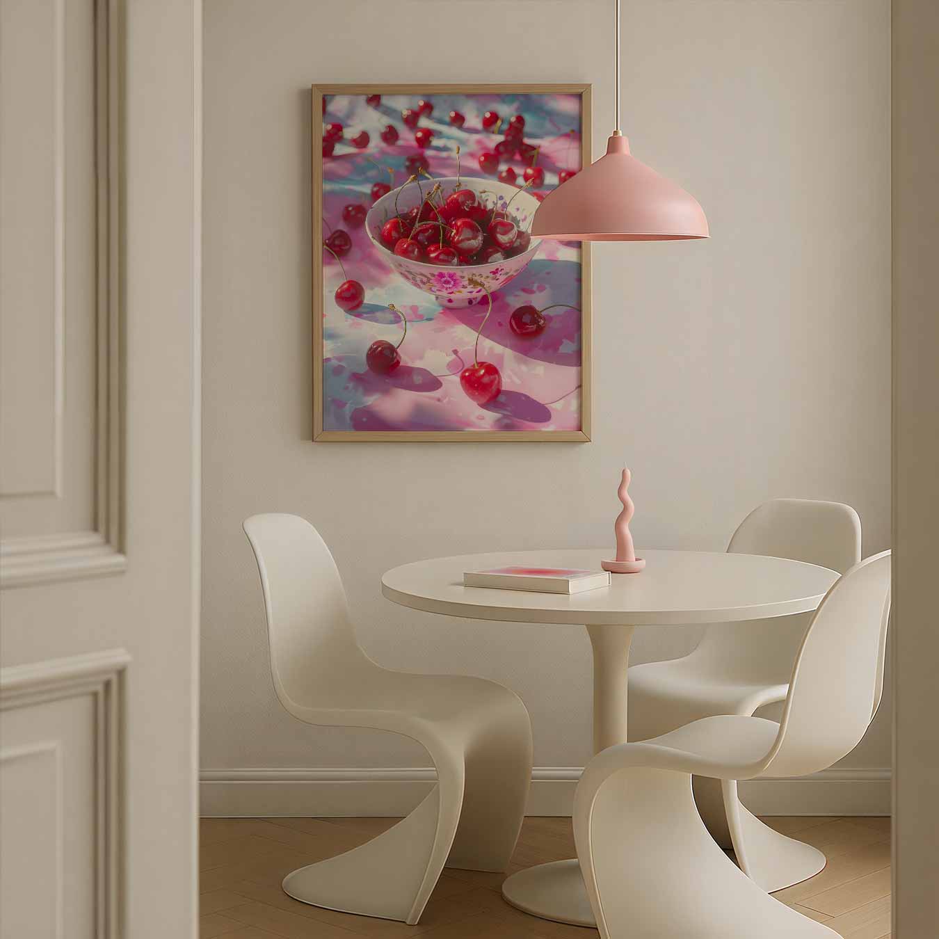 Vrolijke Kersen Poster