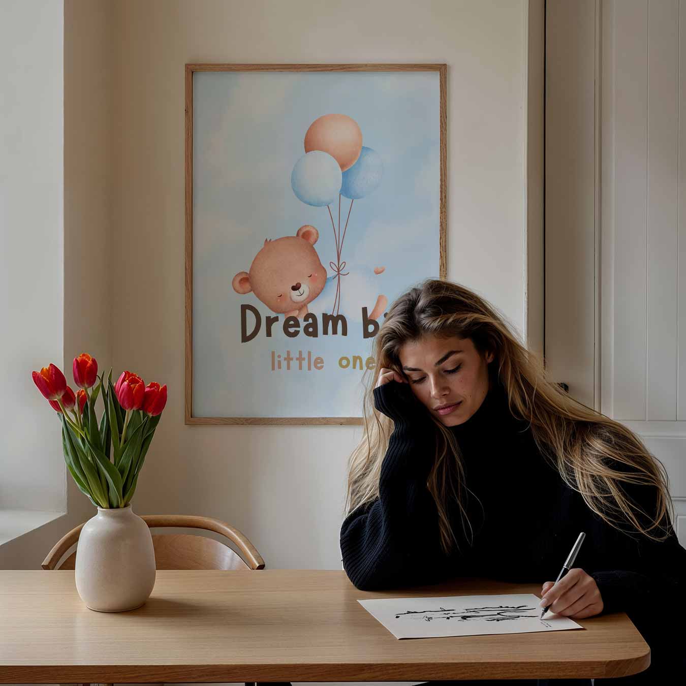 Droom Groot Kinderkamer Poster