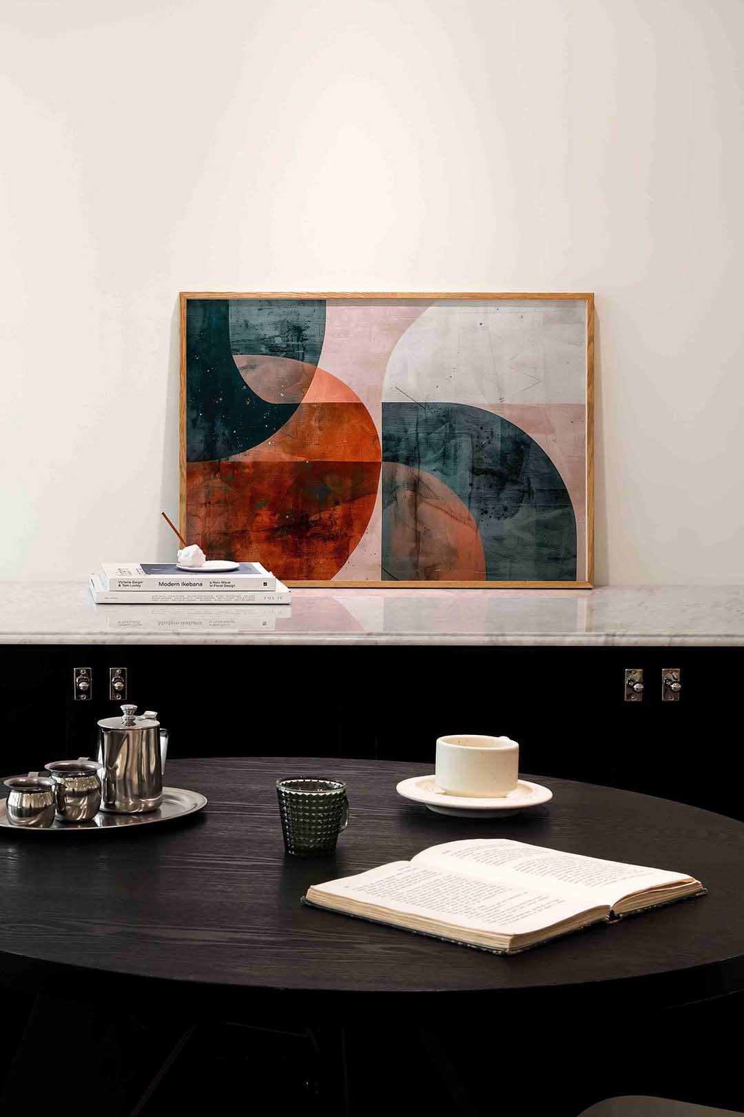 Abstracte vormen Poster