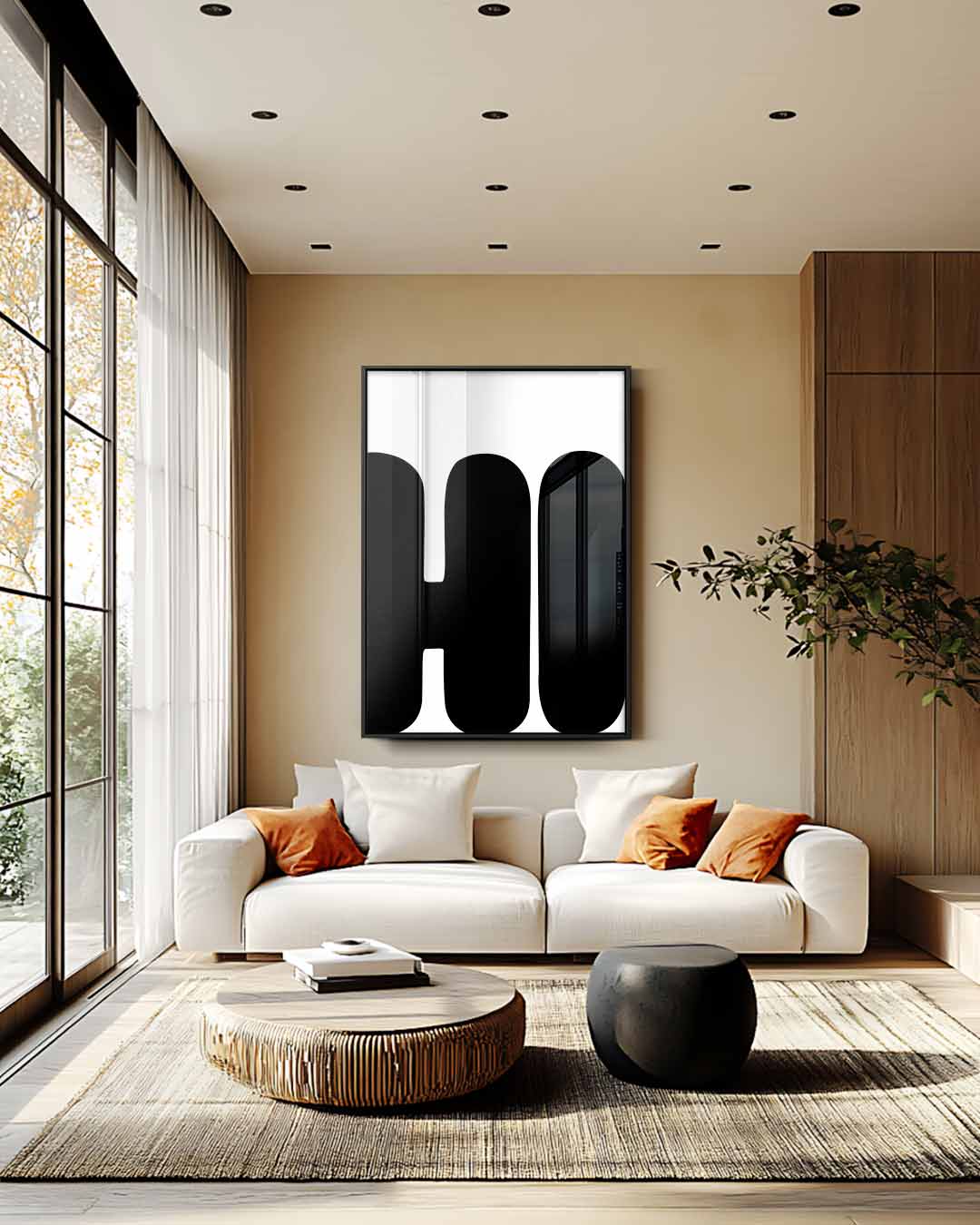 Moderne Typografie Kunstwerk-canvas-dibond-plexiglas-wanddecoratie-WallArtistic