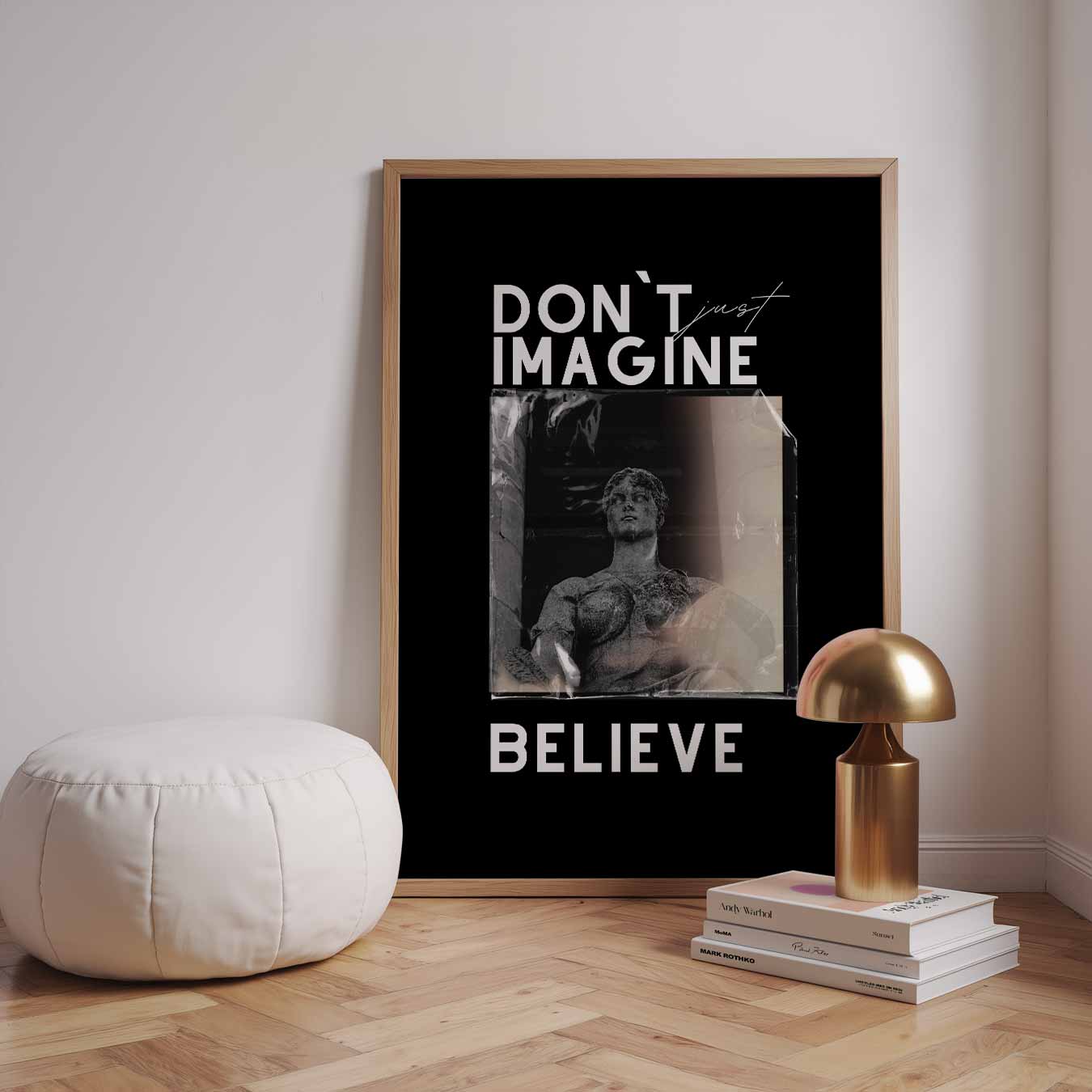 Motivatieposter met Inspirerende Boodschap Poster