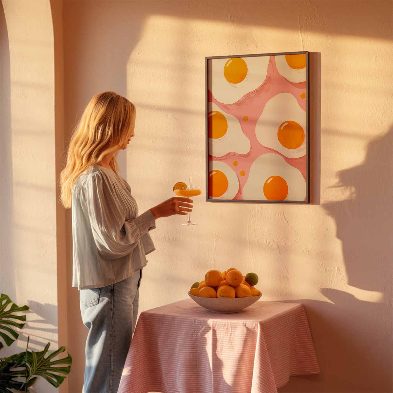 Sunny Side Up Fun Poster-WallArtistic