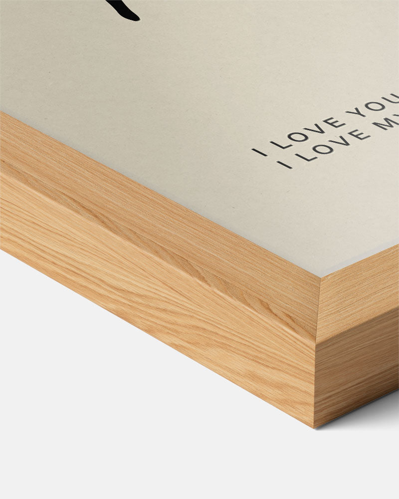 Minimalistische Plantenposter-WallArtistic