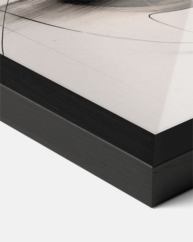 Elegante Abstracte Kunst Poster-WallArtistic
