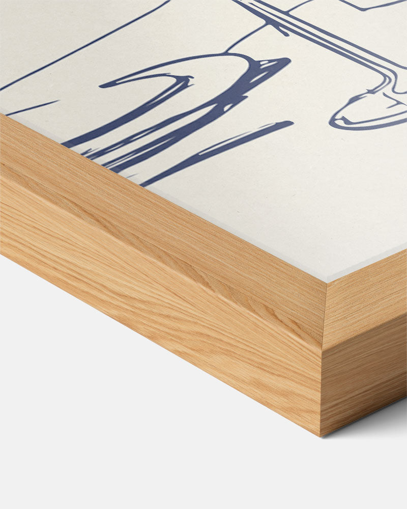 Elegante Bloemstilleven Poster-WallArtistic