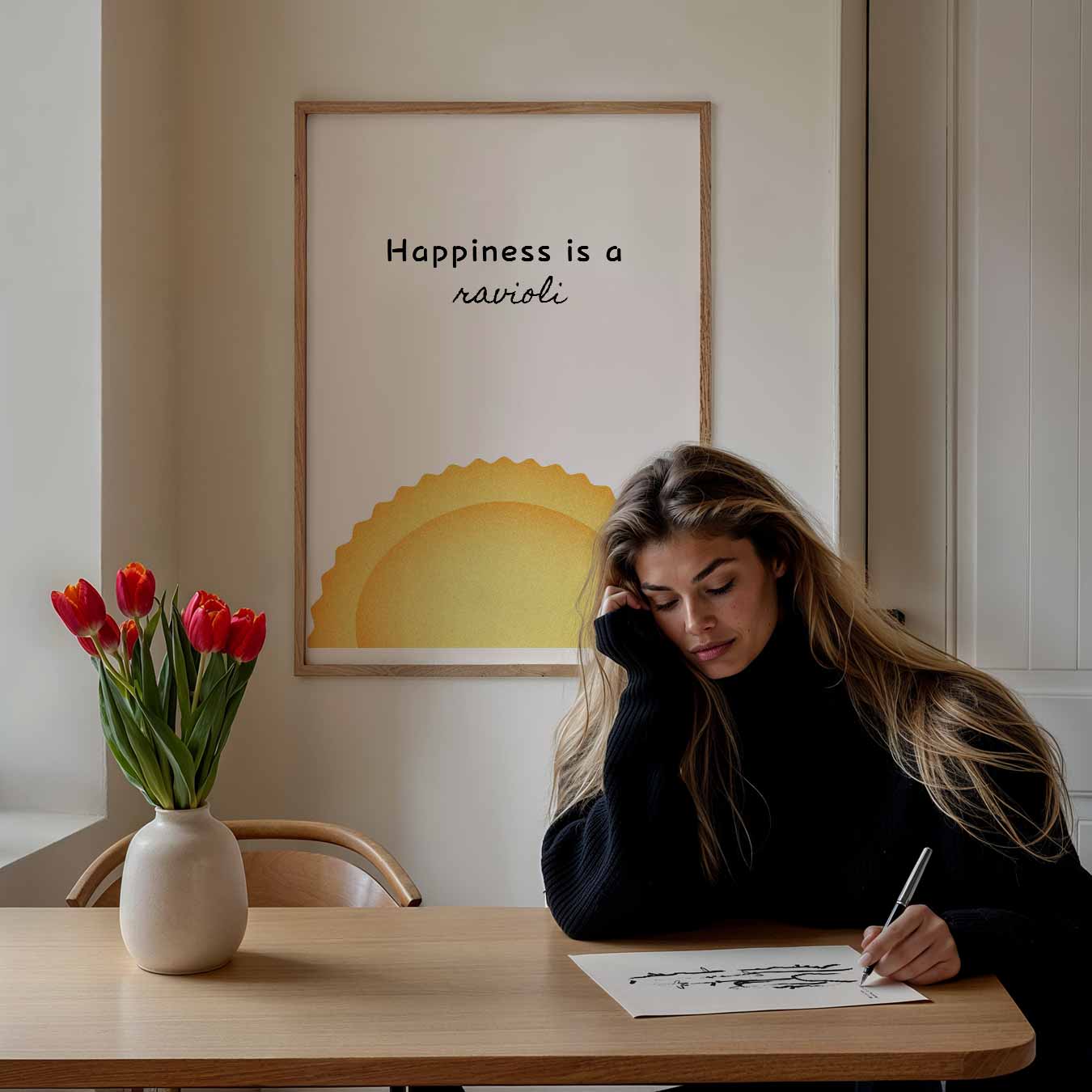 Ravioli Poster-WallArtistic