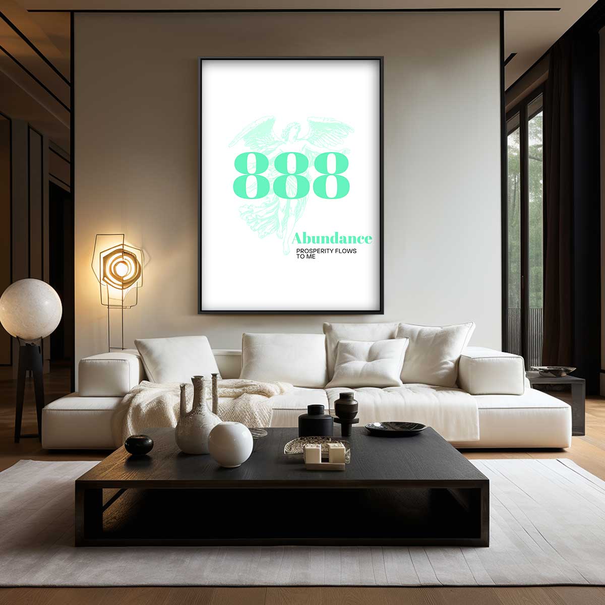 888 Abundance Poster Kunstwerk-canvas-dibond-plexiglas-wanddecoratie-WallArtistic