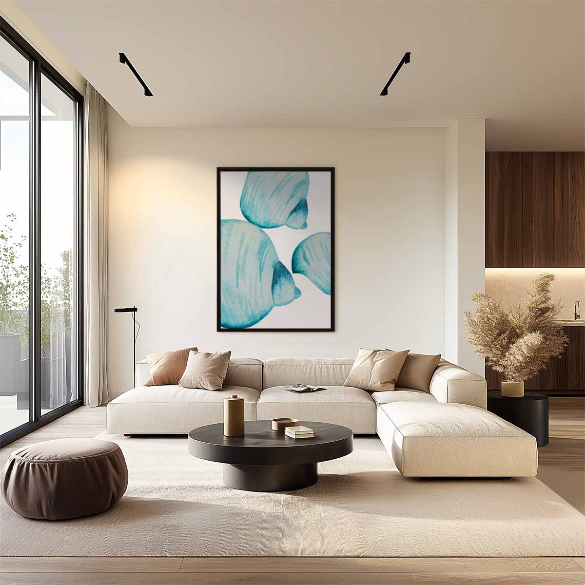 Abstract kunstwerk Kunstwerk-canvas-dibond-plexiglas-wanddecoratie-WallArtistic