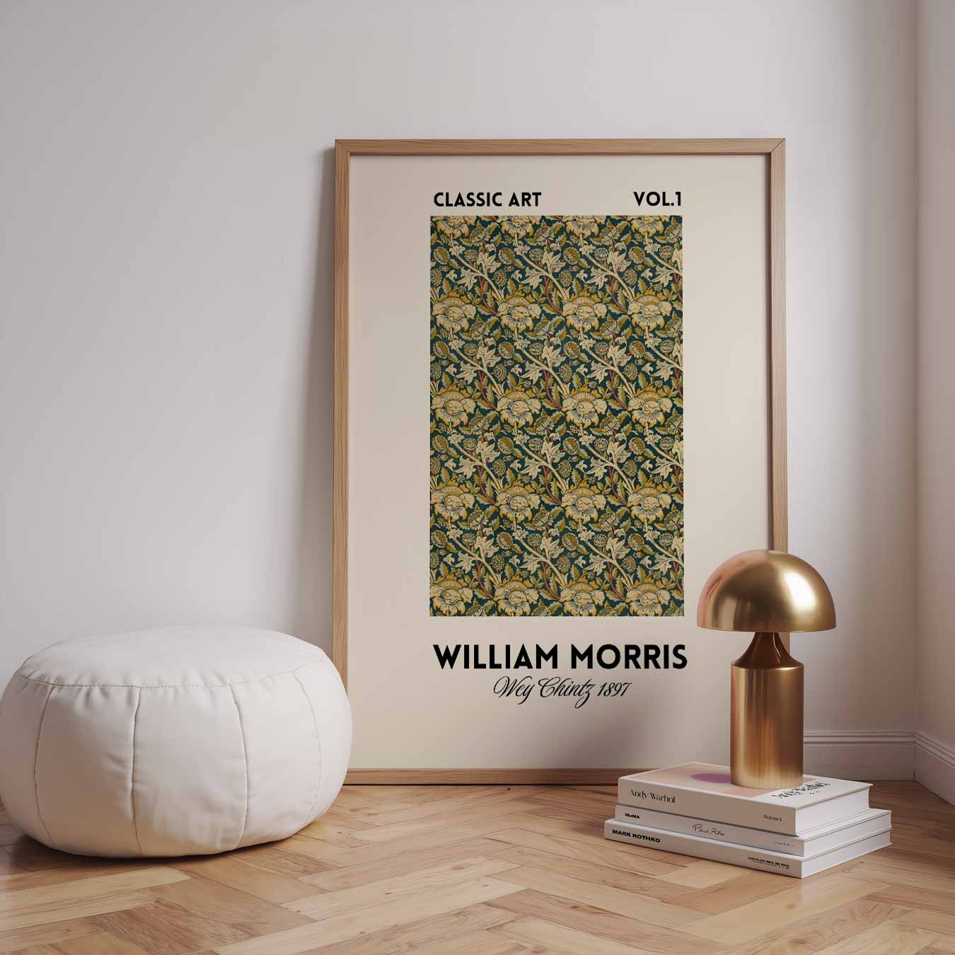 William Morris Wey Chintz 1887 Poster-WallArtistic