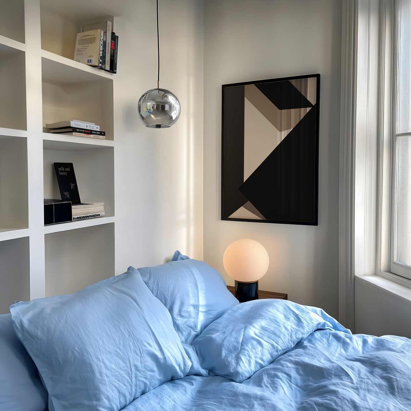 Moderne Geometrische Bruine Poster
