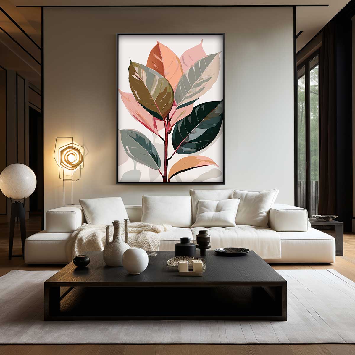 Natuur in Harmonie Kunstwerk-canvas-dibond-plexiglas-wanddecoratie-WallArtistic