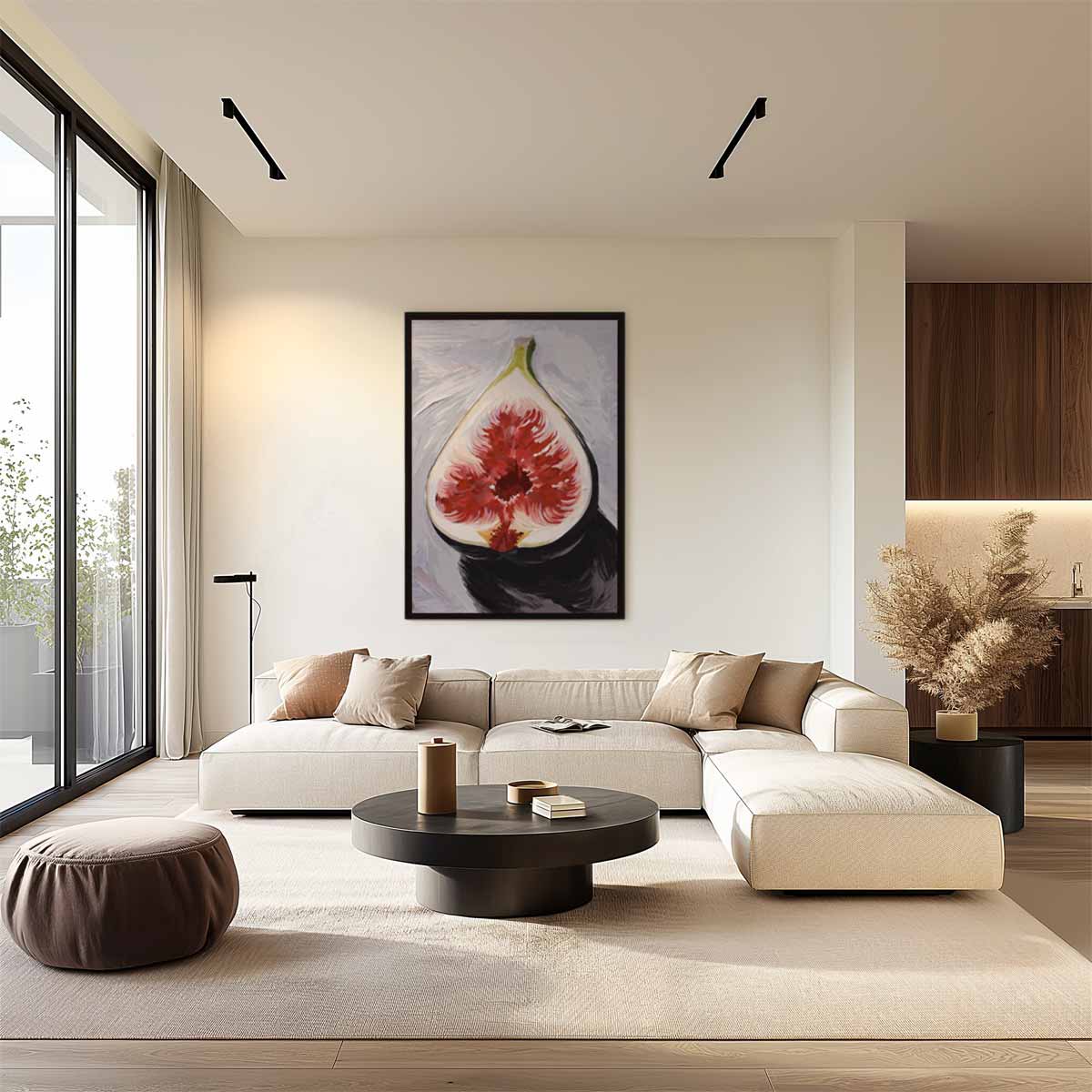 Sappige Vijg Kunstprint Kunstwerk-canvas-dibond-plexiglas-wanddecoratie-WallArtistic