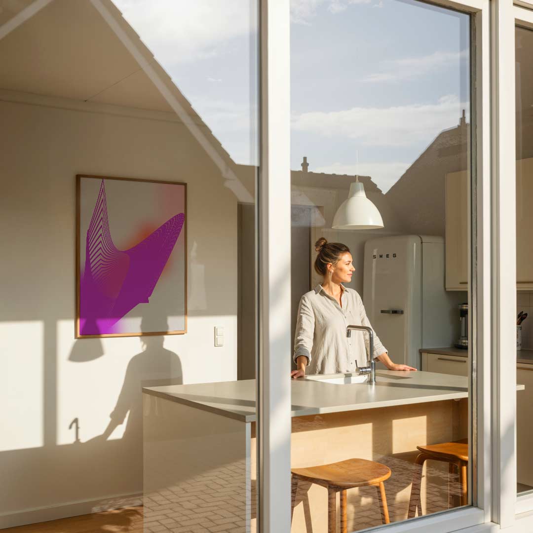 Modern Abstracte Kunstposter-WallArtistic