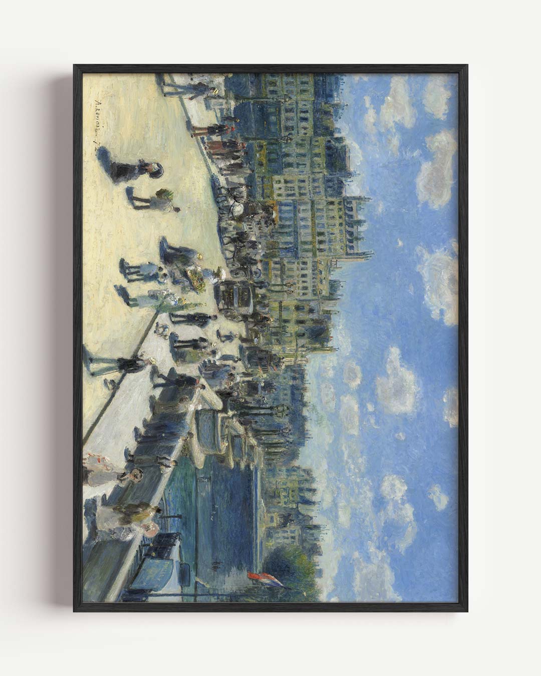 Impressionistische Stadsgezicht Poster-WallArtistic