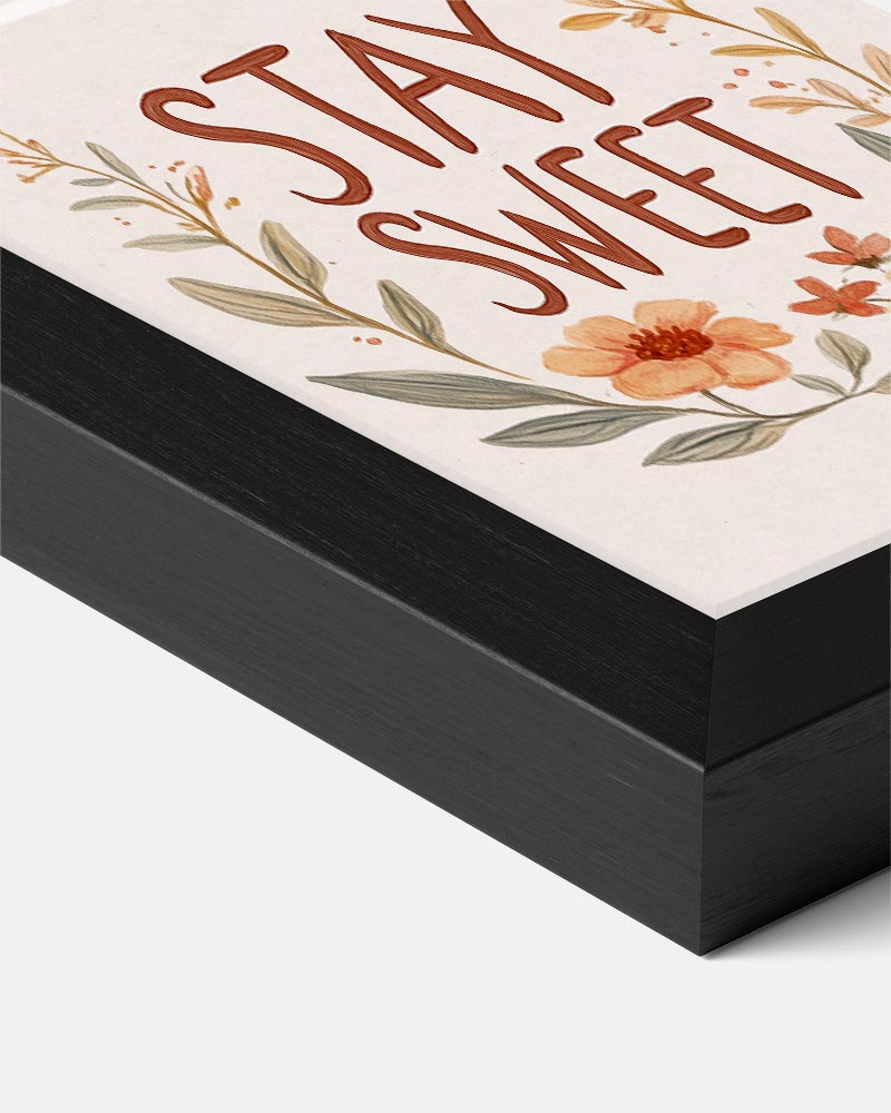 Blijvende Zoetheid Bloemenposter-WallArtistic