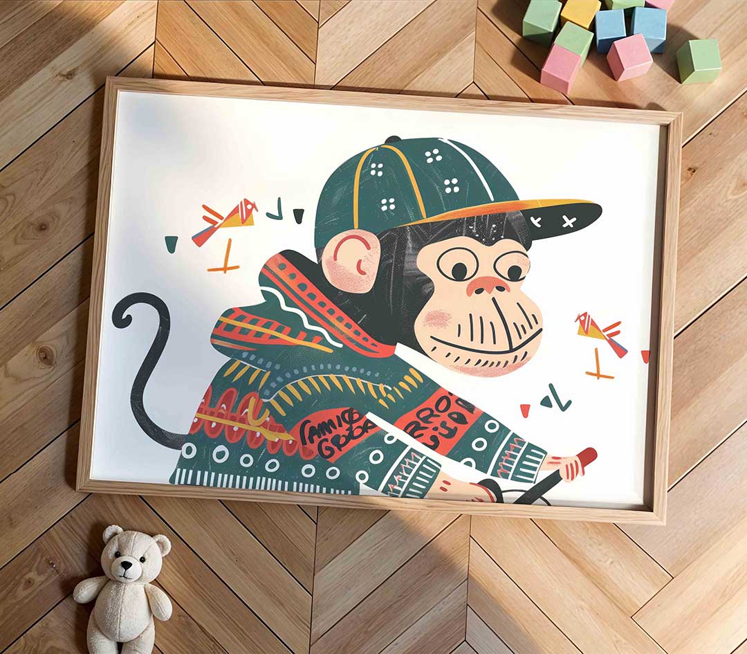 Aap met pet Poster