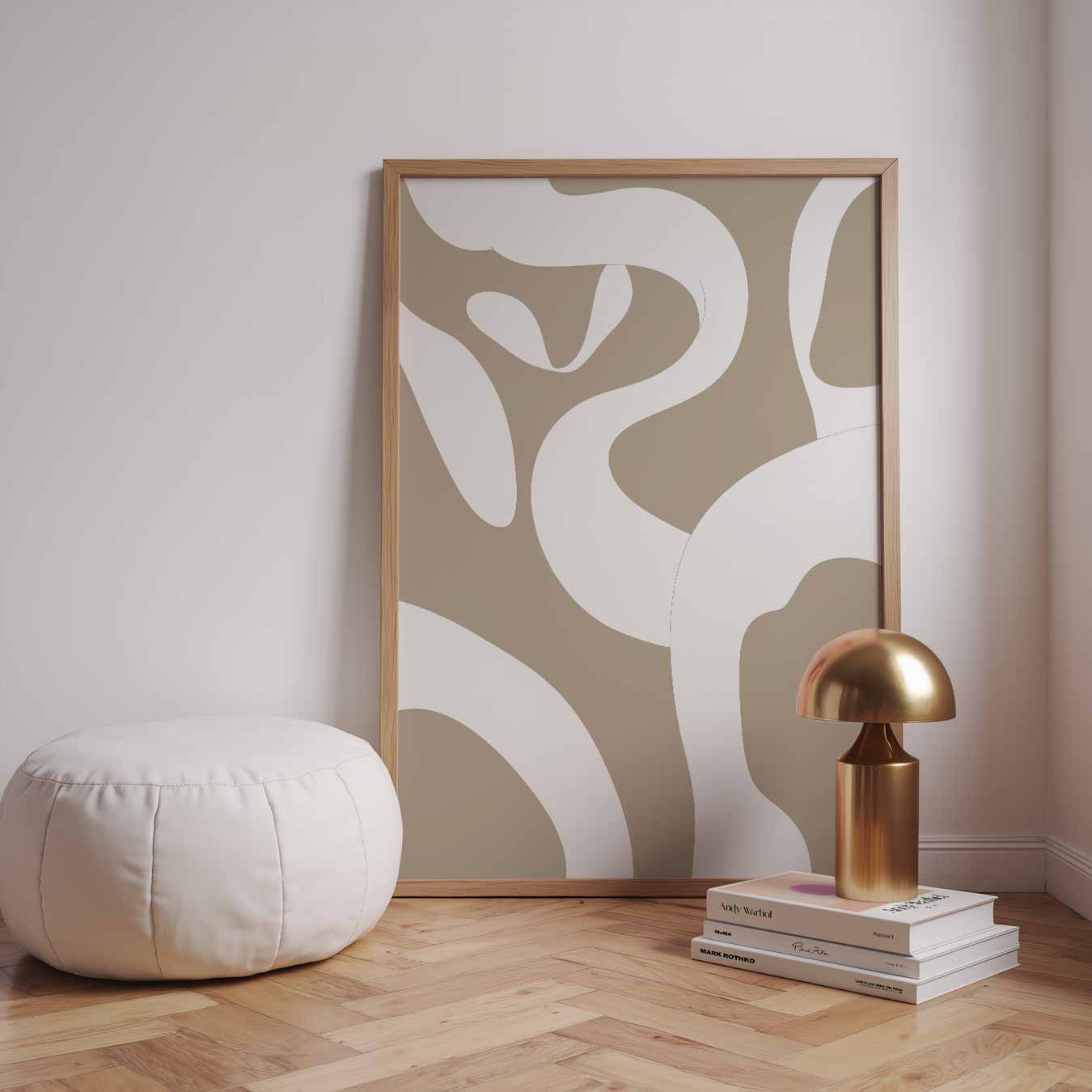 Modern Abstracte Wanddecoratie Poster