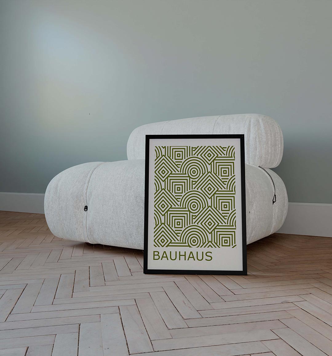 Lijnen en patronen Poster