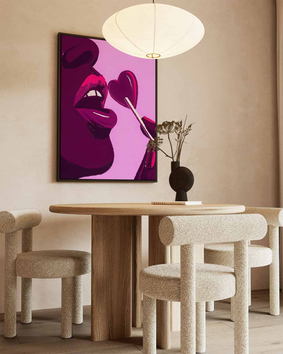Zoete Verleiding Kunstwerk-canvas-dibond-plexiglas-wanddecoratie-WallArtistic