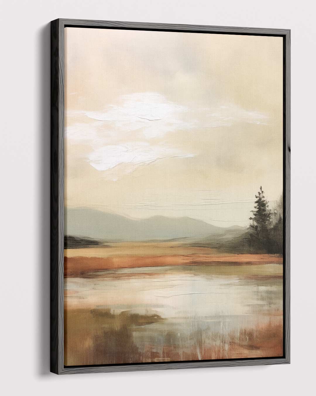 Rustieke Herfstlandschap Kunstwerk-canvas-dibond-plexiglas-wanddecoratie-WallArtistic