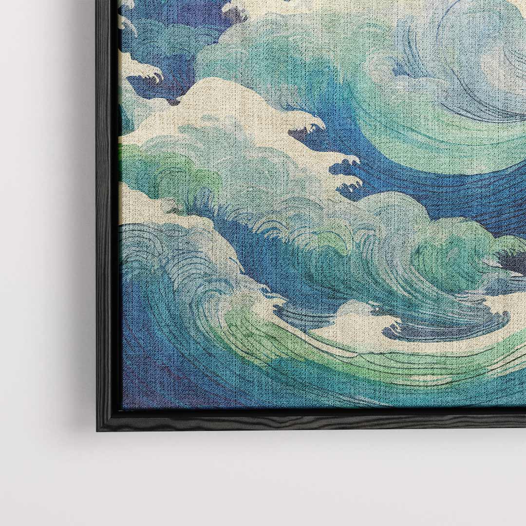Golvende Getijden Kunstwerk-canvas-dibond-plexiglas-wanddecoratie-WallArtistic