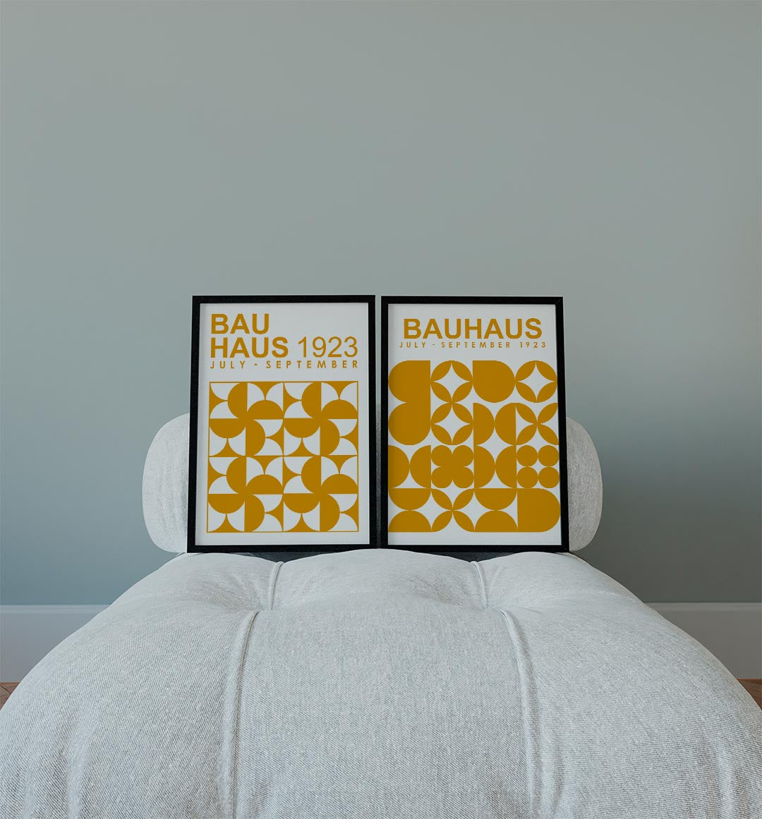 Vormen en vlakken Posterset