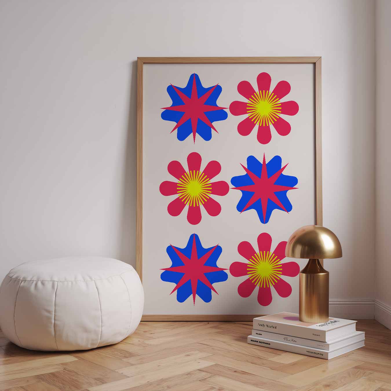 Bloemenexplosie Poster