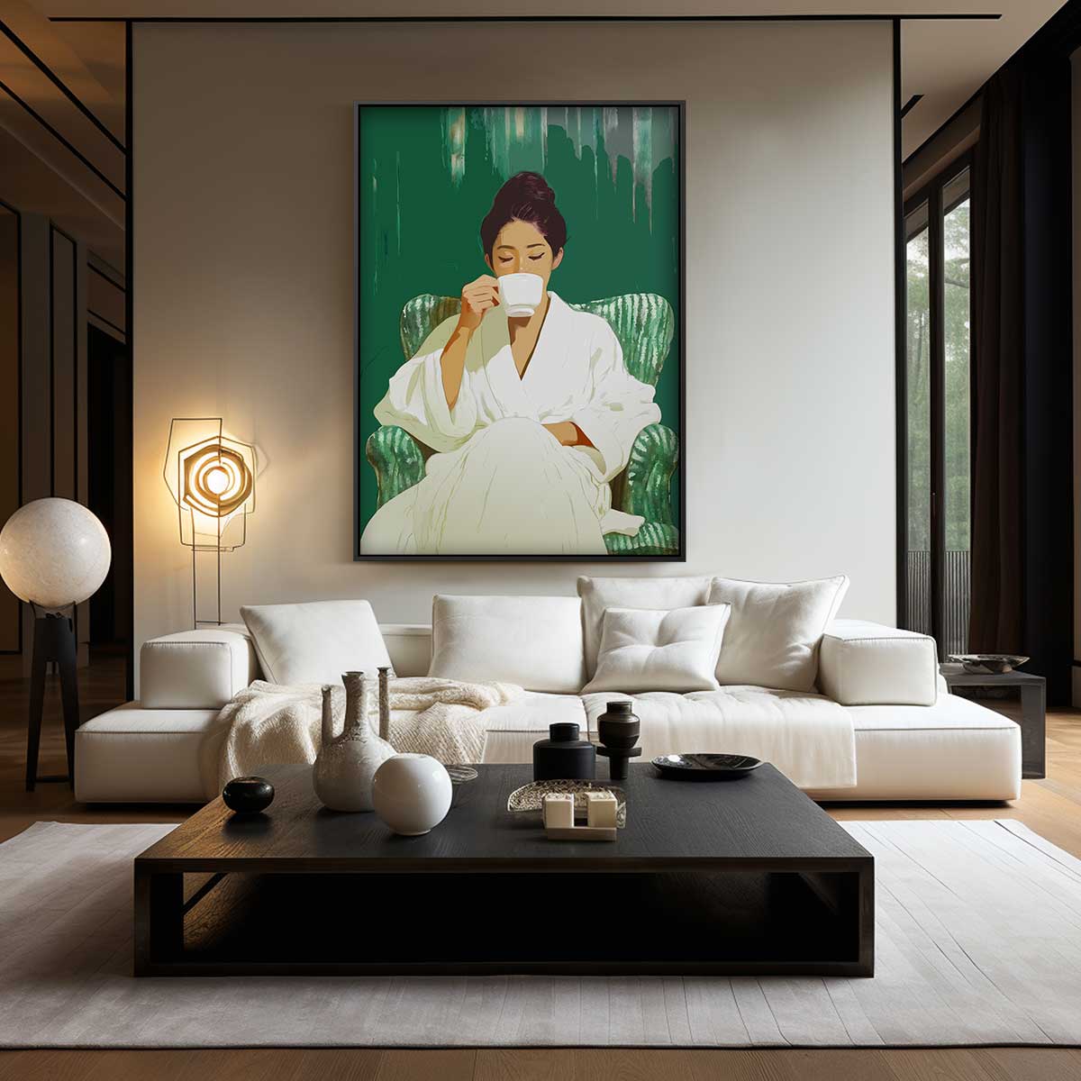 Moment van Rust Kunstwerk-canvas-dibond-plexiglas-wanddecoratie-WallArtistic