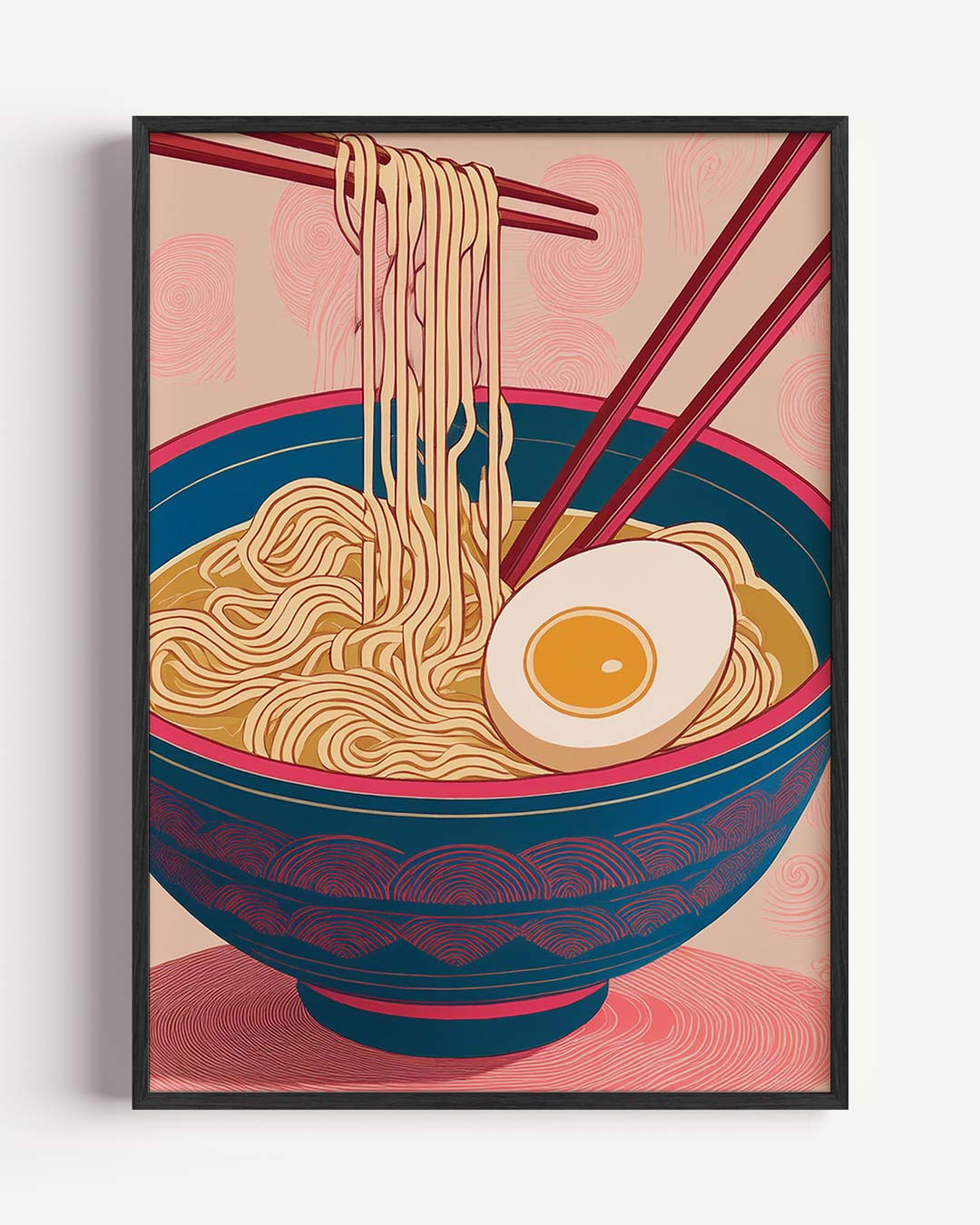 Ramen Noodles Poster-WallArtistic