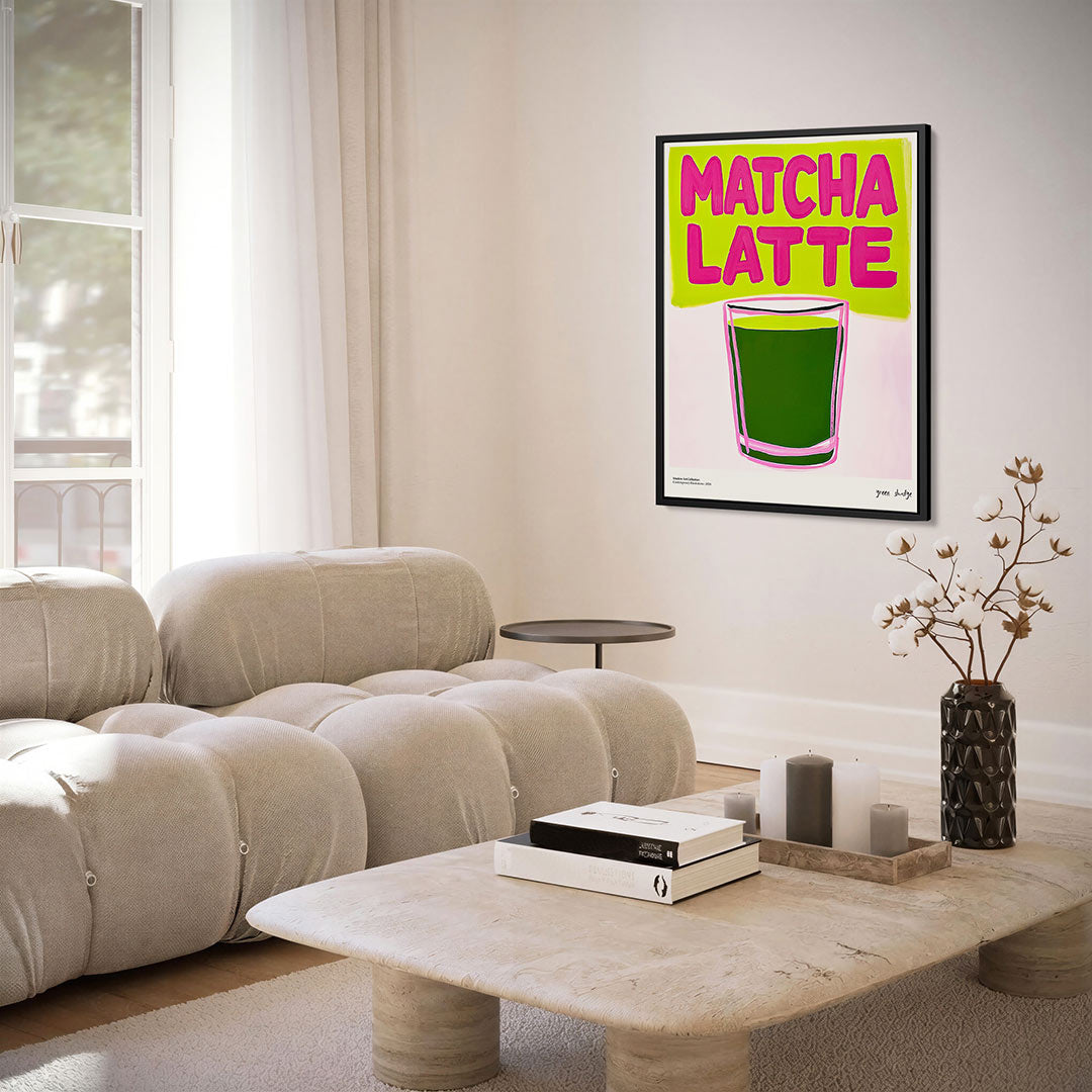 Kleurrijke drank illustratie Kunstwerk