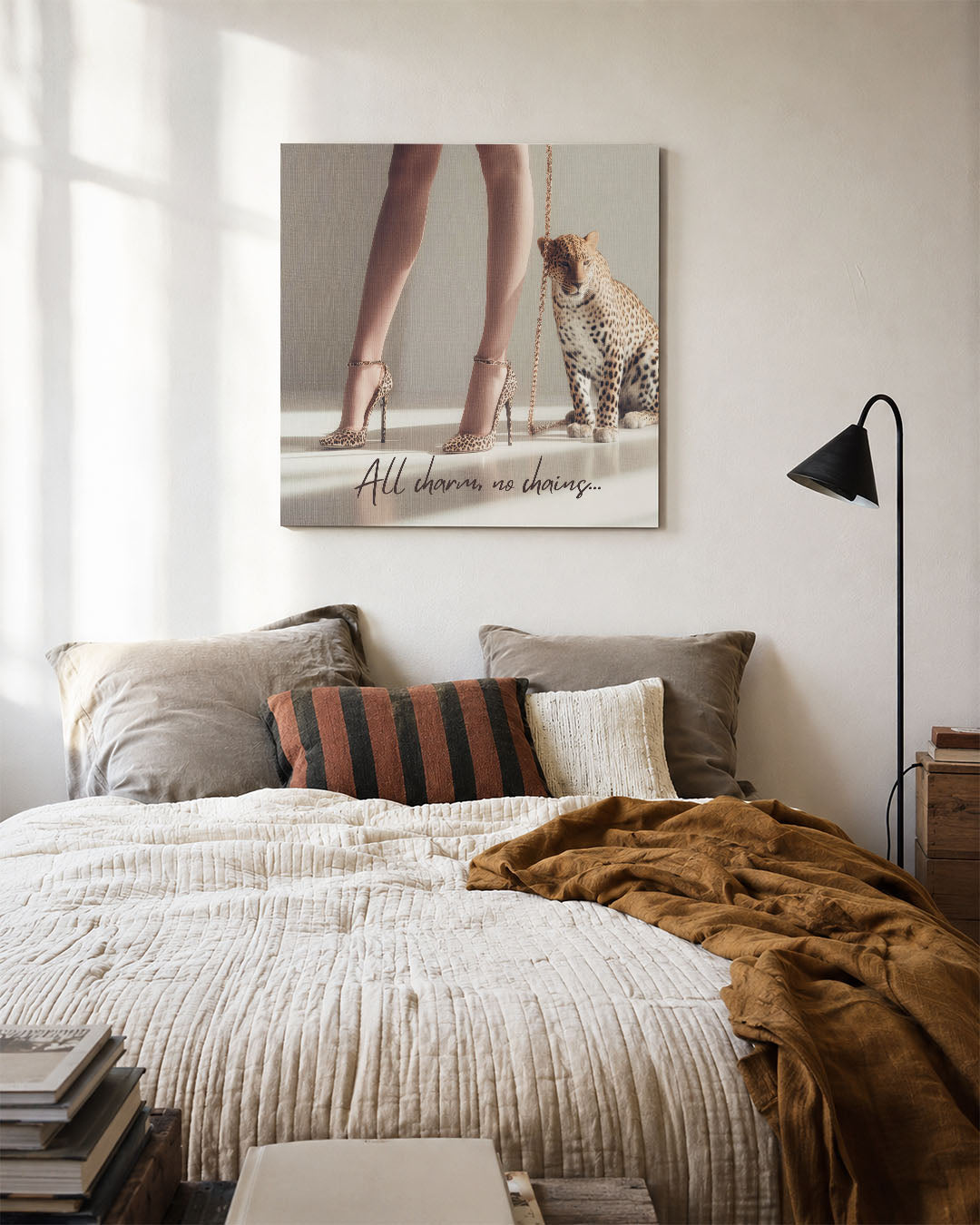 Elegante dierenprint Kunstwerk